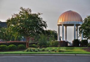 Photo of the ornamental gazebo from the "Village at Rolesville"